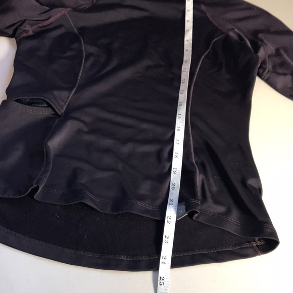 Sugoi womens long sleeve hooded performance shirt cycling running burgundy Small - Picture 8 of 10